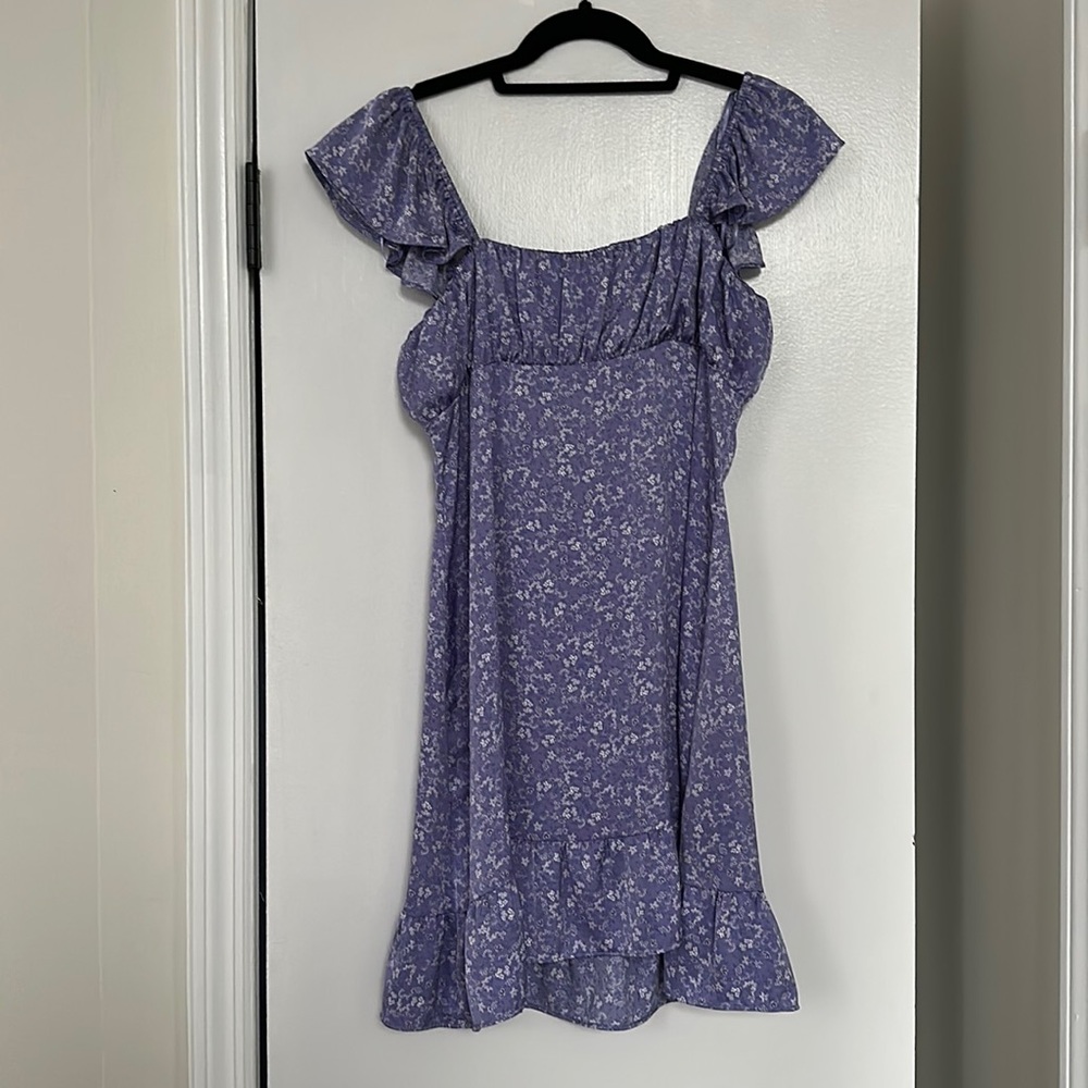 Silk Floral Dress